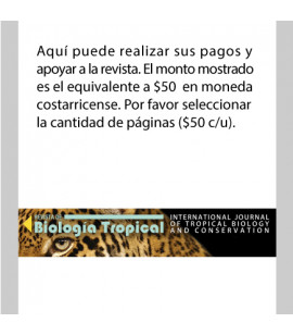 Revista de Biología Tropical